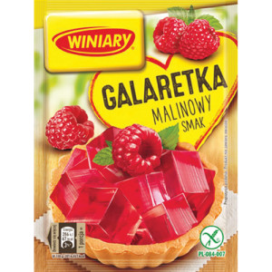 WINIARY GALARETKA MALINOWA 75G