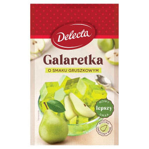 DELECTA GALARETKA GRUSZKOWA 75G