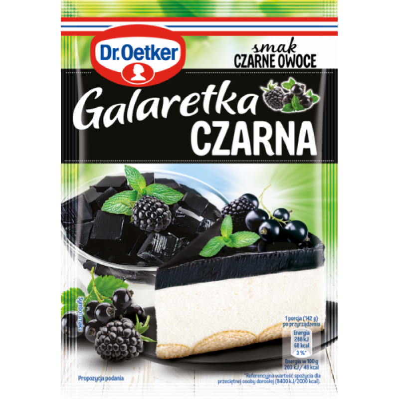 DR OETKER GALARETKA CZARNA 70G