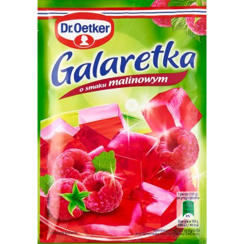 DR OETKER GALARETKA MALINOWA 72G