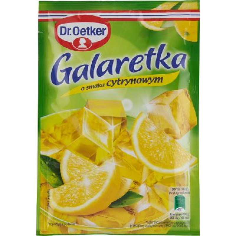DR OETKER GALARETKA CYTRYNOWA 72G