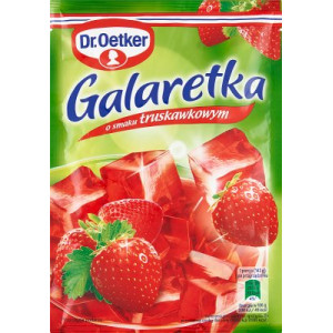 DR OETKER GALARETKA TRUSKAWKOWA 72G