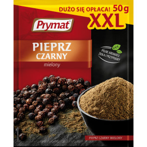 PRYMAT PIEPRZ CZARNY MIELONY XXL 50G