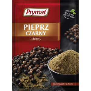 PRYMAT PIEPRZ CZARNY MIELONY 20G