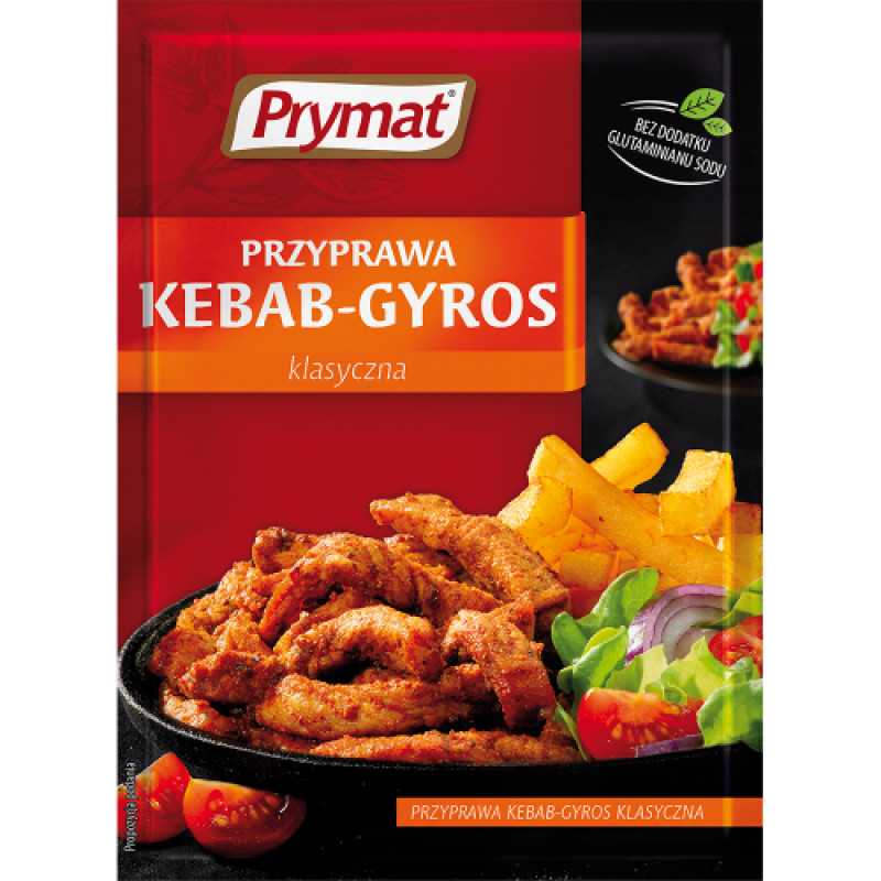PRYMAT PRZYPRAWA KEBAB GYROS 30G