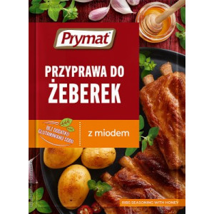 PRYMAT PRZYPRAWA DO ZEBEREK Z MIODEM 20G