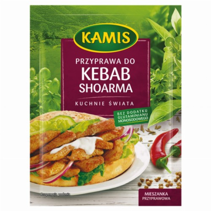 KAMIS PRZYPRAWA DO KUCHNI ARABSKIEJ KEBAB-SHOARMA