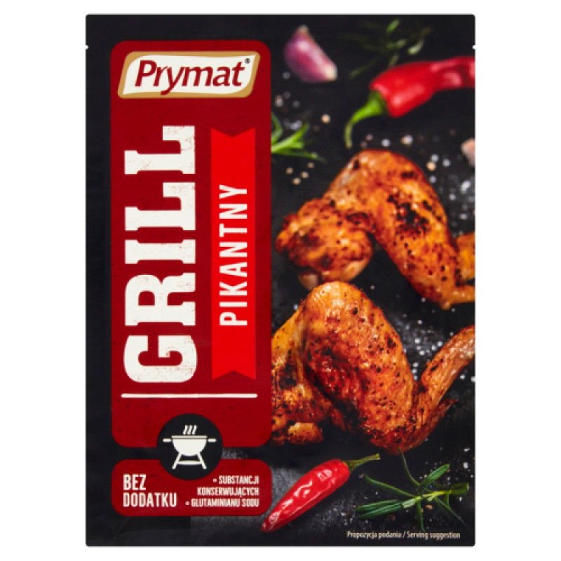 PRYMAT PRZYPRAWA GRILL PIKANTNY 20G