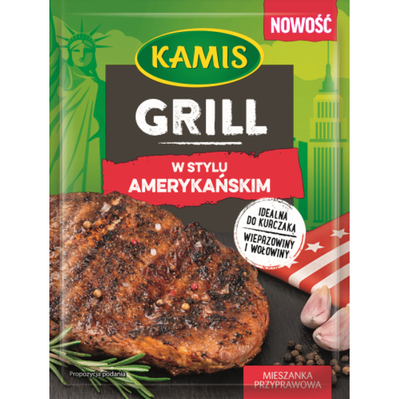 KAMIS PRZYPRAWA GRILL AMERYKANSKI 20G