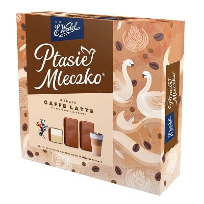 WEDEL PTASIE MLECZKO CAFFE LATTE 340G