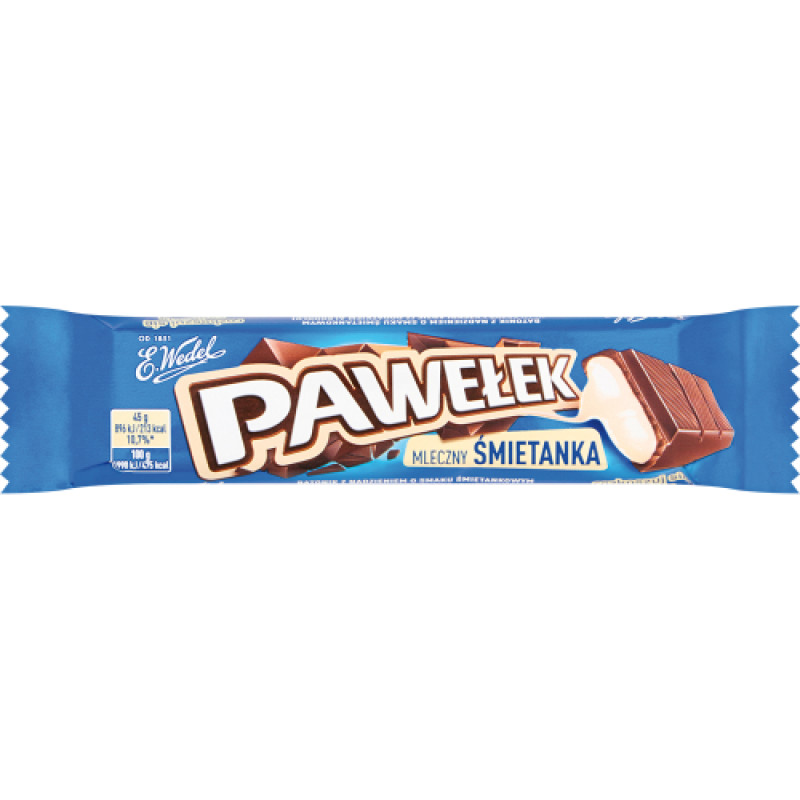 WEDEL BATON PAWELEK SMIETANKOWY 45G
