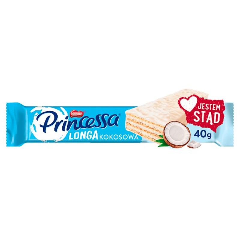 NESTLE PRINCESSA LONGA KOKOSOWA 40G