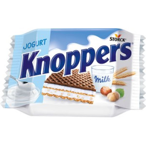 KNOPPERS WAFELEK JOGURT 25G