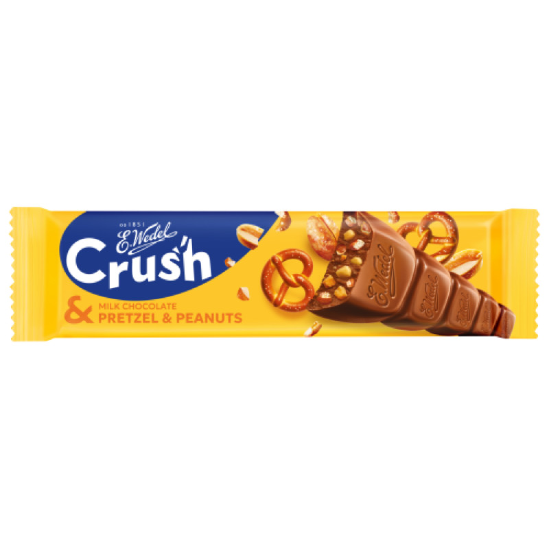 WEDEL BATON CRUSH PRECEL MLECZNEJ CZEKOLADZIE 25G