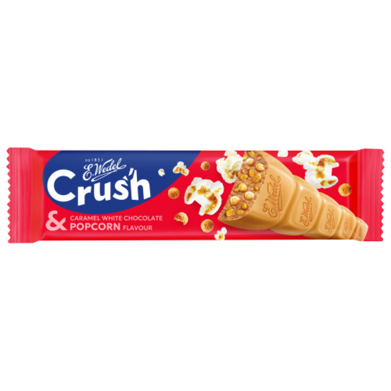 WEDEL BATON CRUSH POPCORN W KARMELOWEJ CZEKOLADZIE 25G