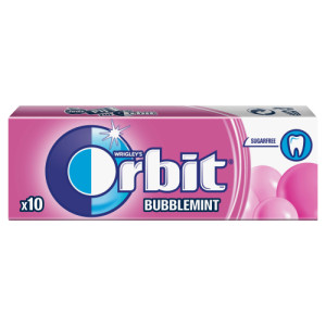 ORBIT GUMA BUBBLEMINT 14G