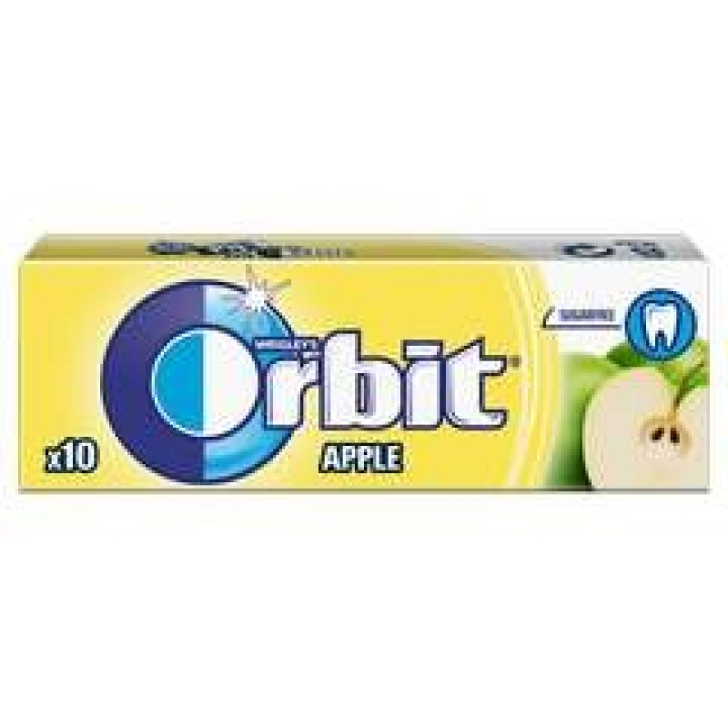 ORBIT GUMA JABLKOWA 14G