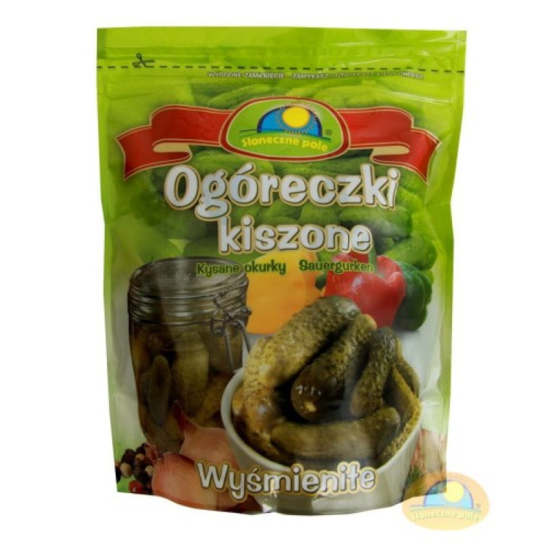SLONECZNE POLE OGORKI KISZONE 800G