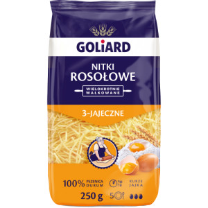 GOLIARD MAKARON NITKA ROSOLOWA 250G