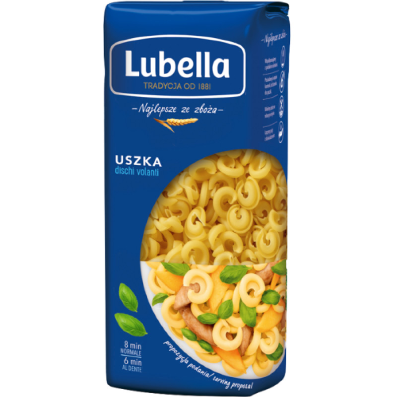 LUBELLA MAKARON USZKA NR 40 400G