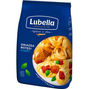 LUBELLA MAKARON GNIAZDA WSTEGI TAGLIATELLE 400G