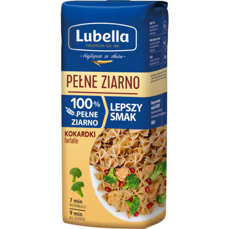 LUBELLA PELNE ZIARNO KOKARDKI FARFALE 400G