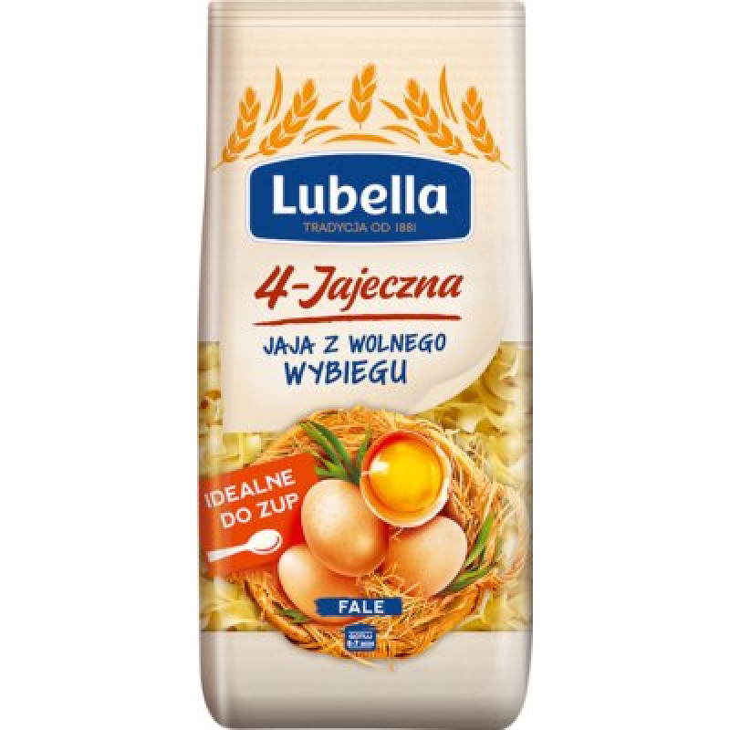 LUBELLA MAKARON 4 JAJECZNY FALE 250G