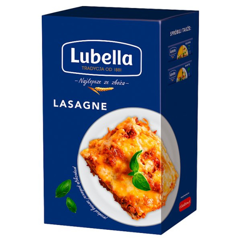 LUBELLA MAKARON LAZANIA NR 52 500G