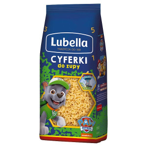 LUBELLA MAKARON CYFERKI 350G