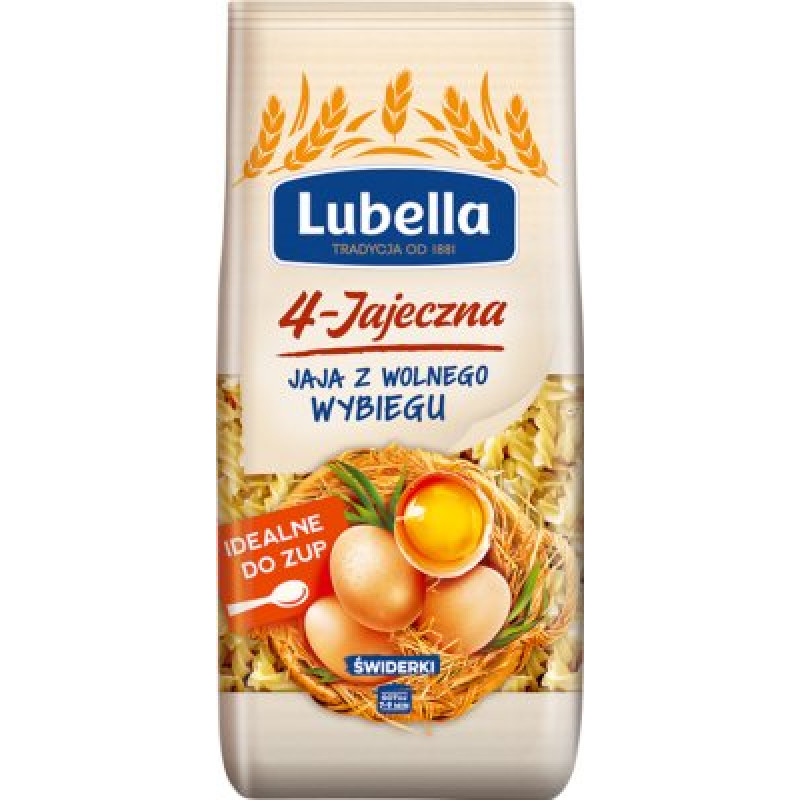 LUBELLA MAKARON 4 JAJECZNY SWIDERKI 250G