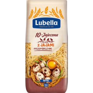 LUBELLA MAKARON 10 JAJECZNY NITKI 250G