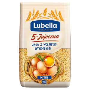 LUBELLA MAKARON NITKI 400G