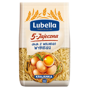 LUBELLA MAKARON 5 JAJECZNY KRAJANKA 400G