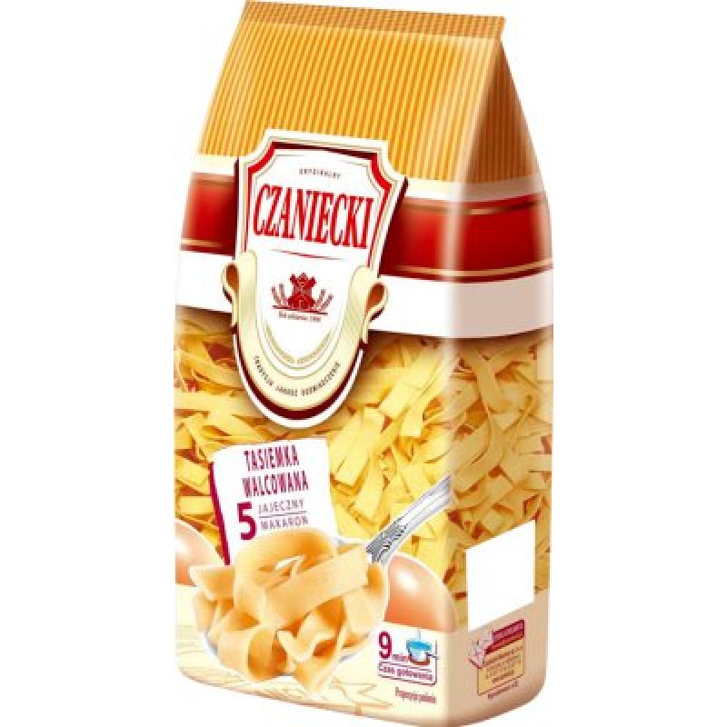 CZARNECKI MAKARON TASIEMKA WALCWANA 250G