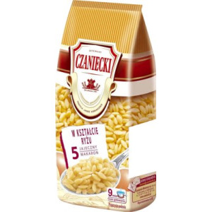 CZANIECKI MAKARON W KSZTALCIE RYZU 250G