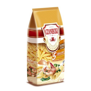 CZANIECKI MAKARON RURKA UKOSNA 5 JAJECZNY 250G