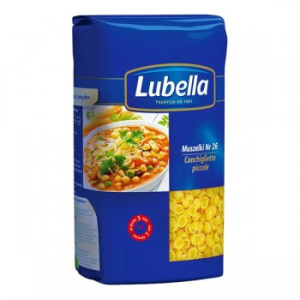 LUBELLA MAKARON MUSZELKI 400G