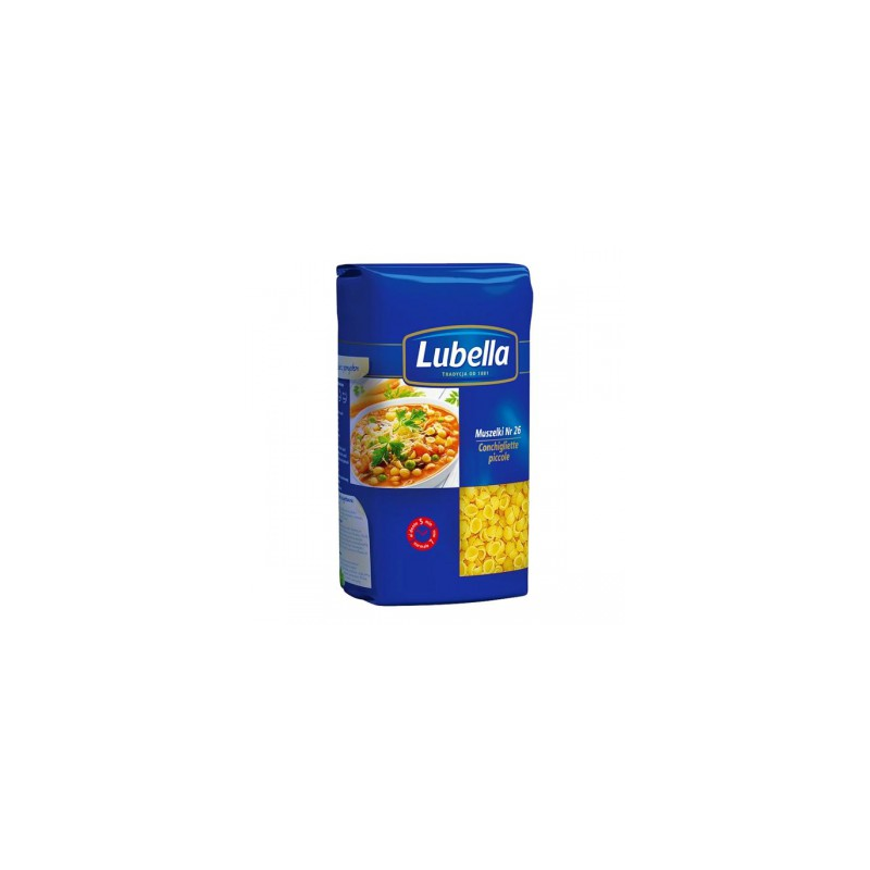 LUBELLA MAKARON MUSZELKI 400G