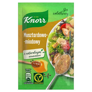 KNORR SOS SALATKOWY MUSZTARDOWO MIODOWY 8G
