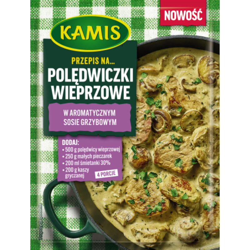 KAMIS POLEDWICZKI W SOSIE GRZYBOWYM 30G